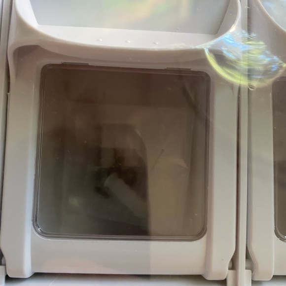 Tilt-Out Bin 8 compartments Sewing Craft Parts Cabinet Storage White - Picture 5 of 8